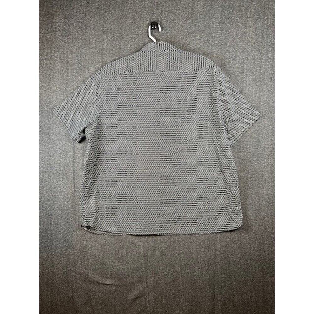 Perry Ellis Mens Geometric Print Short Sleeve Shirt Size 3X - Picture 3 of 8